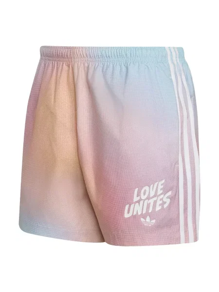 ADIDAS ORIGINALS Pantaloni Pride deschis / mov lavandă / portocaliu caisă / roz albastru