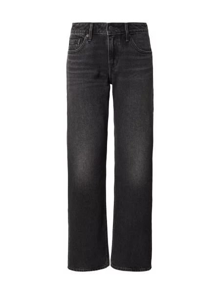 LEVI'S ® Jeans Low Straight denim negru