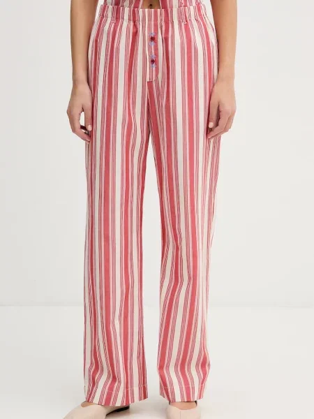 Stine Goya pantaloni pentru femei din roz