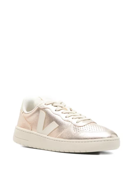 Sneakerși Veja V-10 auriu