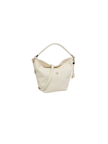 Torebka hobo Guess beżowa