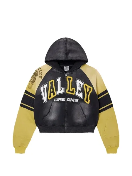 Hanorac cu glugă Vale negru