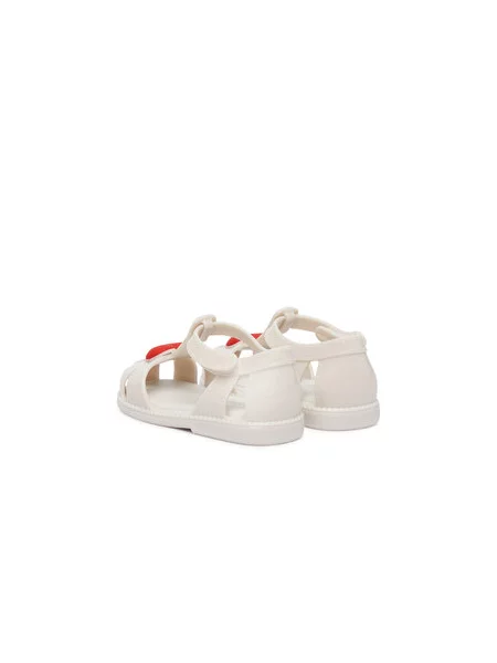 Sandale Melissa Mini Melissa Hip Heart Ballerina Bb bijela
