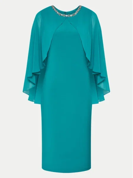 Joseph Ribkoff Rochie cocktail turcoaz