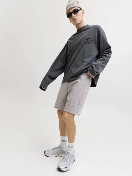 Повседневные шорты Jack & Jones серые