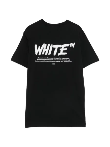 Koszulka dziecięca Off-white biała