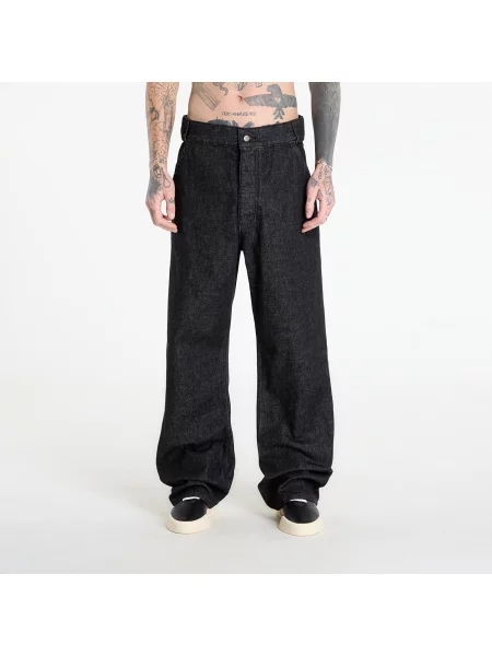Fear Of God Jeansy Mężczyzna Denim Denimowe Spodnie Robocze czarny