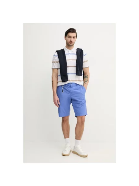 Paul&Shark polo wzorzysty biały