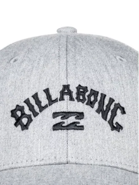 Pánska šiltovka Billabong Arch Snapback grey heather sivá
