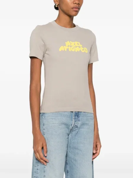 Tricou Axel Arigato cu imagine gri