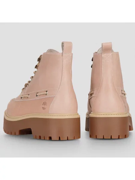 Botine Timberland din dantelă roz