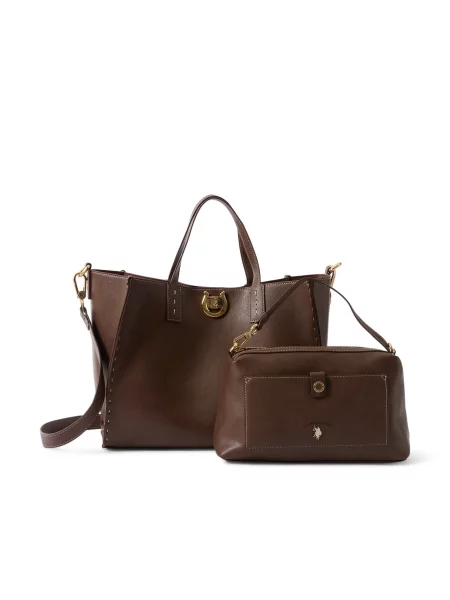 Rucsac U.s. Polo Assn. din piele maro