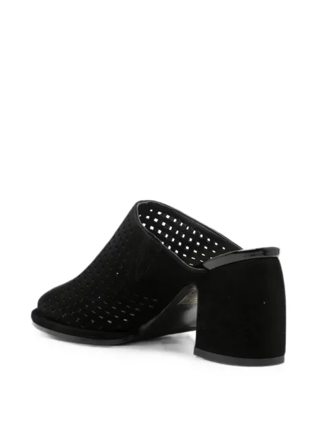 Papuci tip mules Adrianna Feretti negru
