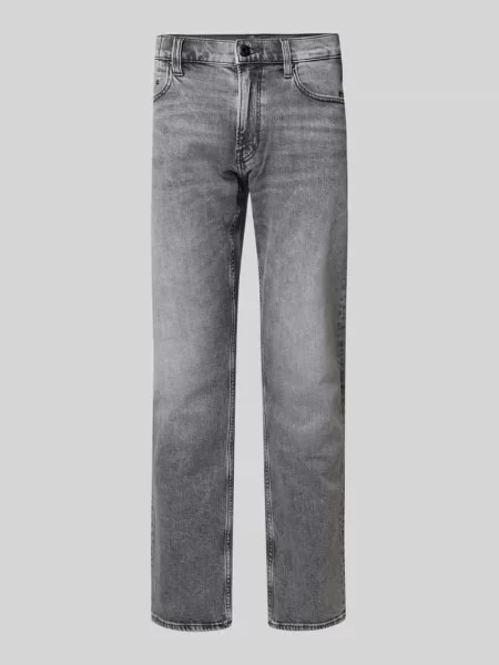 Jeansy o kroju straight fit z efektem znoszenia model ‘MOSA’ G-star Raw