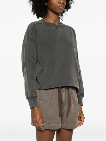 Hanorac Marant Etoile cu broderie gri