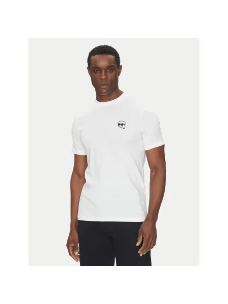 KARL LAGERFELD T-Shirt Regular Fit λευκό