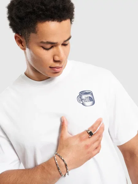 The North Face T-Shirt U Basecamp Barista Rel Ss biała
