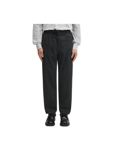 Kenzo spodnie Weave Cargo Jogpant proste czarny