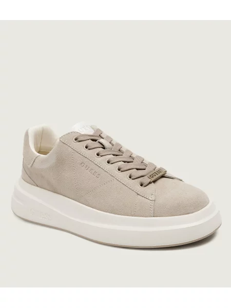 Guess Sneakers Elba | piele întoarsă bej
