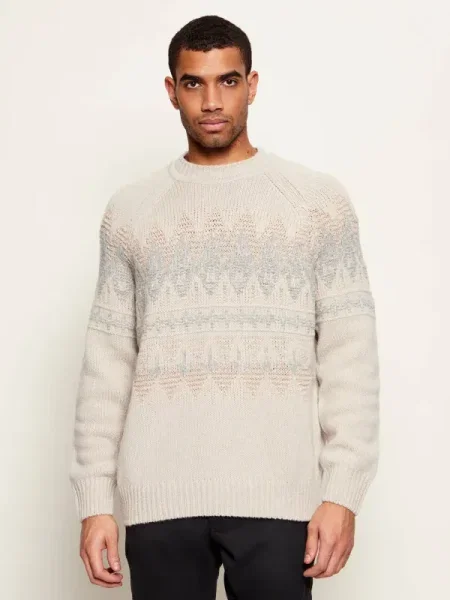 BOSS Pulover Karombo bej