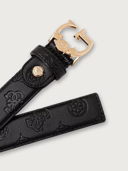 Guess ремінь зі штучної шкіри CARMELLA