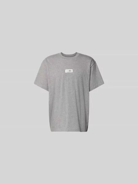 T-shirt o kroju oversized z detalem z logo Mm6 Maison Margiela