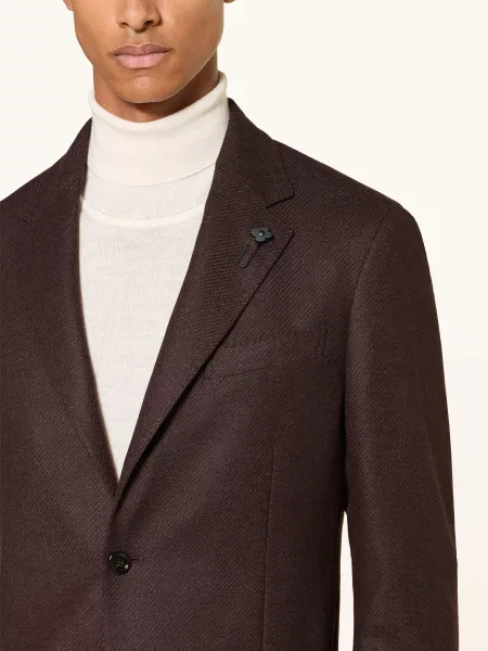 Lardini Sako Regular Fit tmavě hnědá