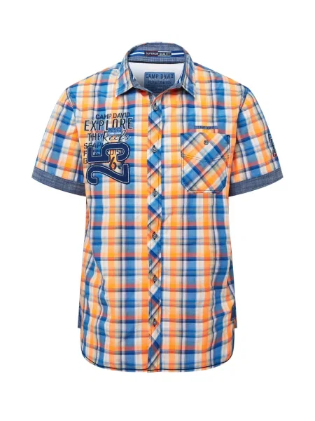CAMP DAVID Srajca Fly and Cruise modra / oranžna bela