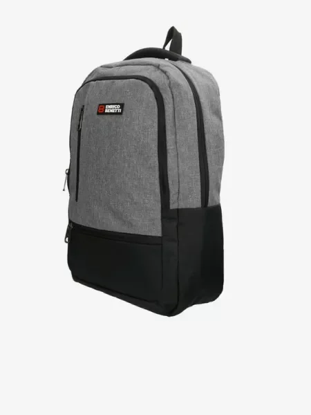Enrico Benetti Hamburg Notebook Light Grey Hátizsák szürke