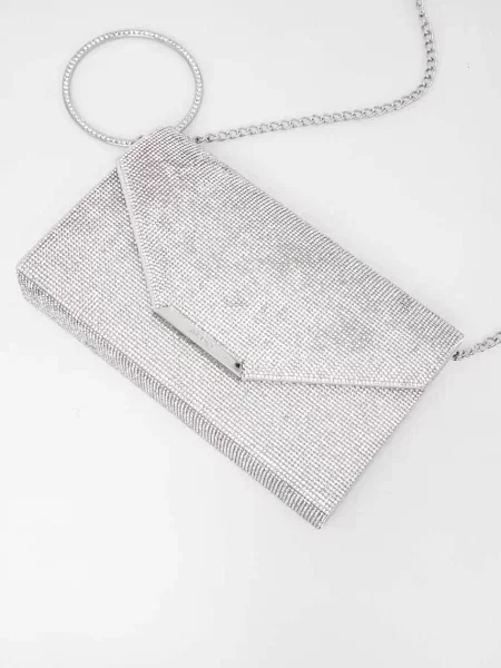 Pungă cosmetică Aldo argintiu