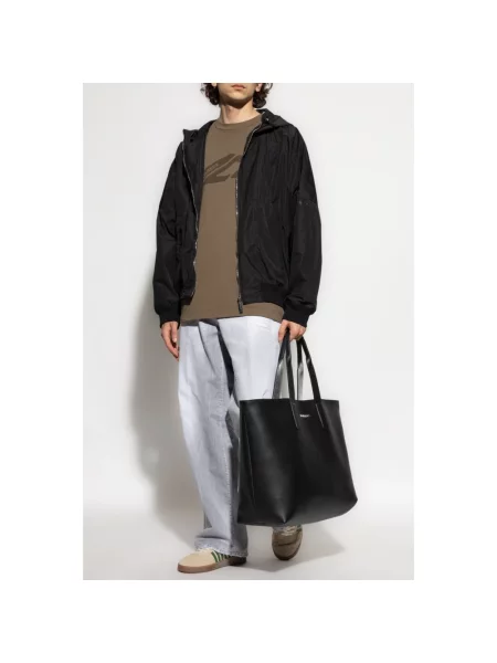 Szerokie jeansy Dsquared2 szare