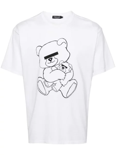 Ursuleț de pluș tricou Undercover alb