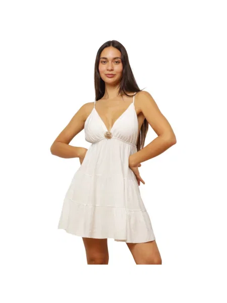 Rochie La Modeuse alb