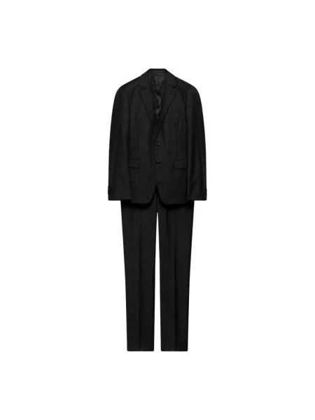 Garnitur Prada z kaszmiru szary