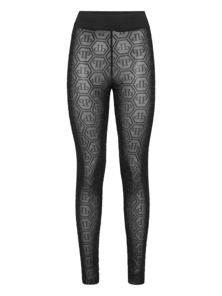 Leggings Philipp Plein negru