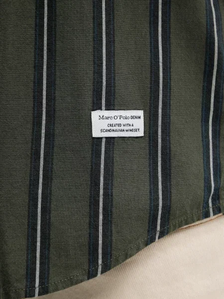 Сорочка Marc O'Polo regular класичний комір зелений