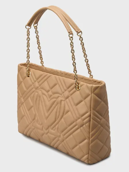Сумка Love Moschino бежева