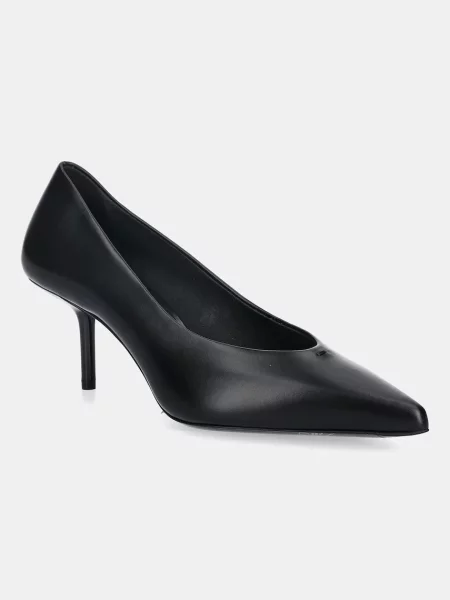 Pantofi cu toc Max Mara din piele negru