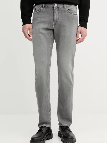 Trussardi blugi slim fit bărbați gri