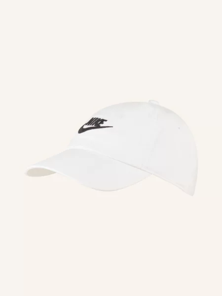 Kšiltovka Nike Club Unstructured Futura Wash white/black bílá