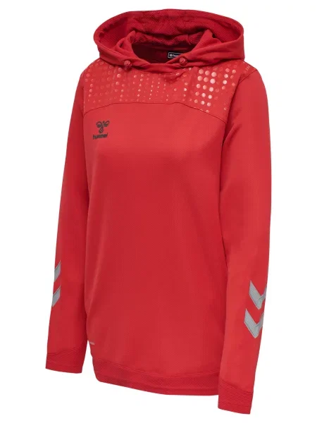 Bluza z kapturem Hummel hmlLEAD poly czerwona