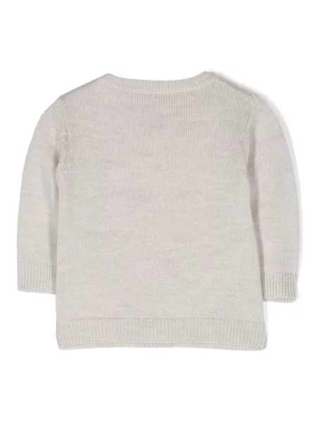 Sweter dziecięcy Bonpoint szary