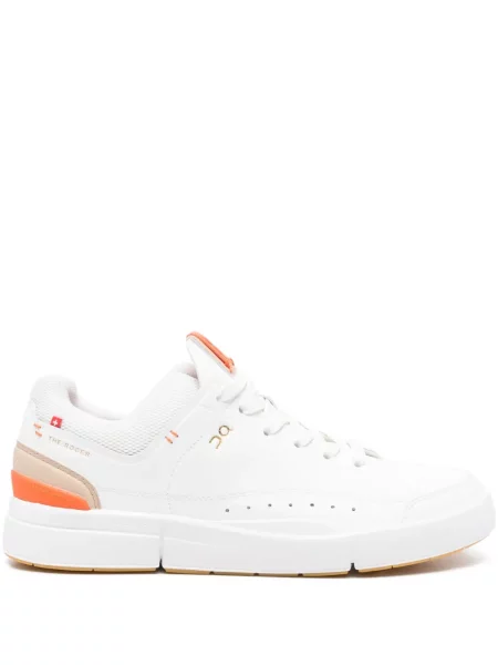 Бягане маратонки On-running с връзки с дантела бяло