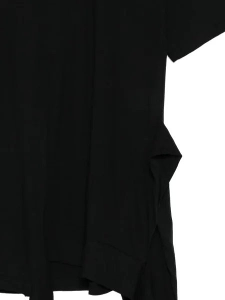 Tricou Limi Feu din jerseu asimetric negru