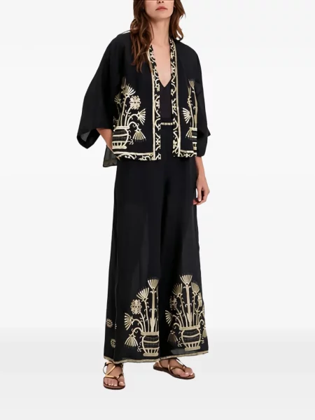 Pantaloni Greek Archaic Kori negru