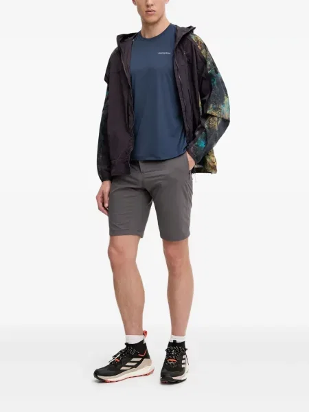 Sneakersy Adidas Terrex sznurowane w paski koronkowe czarne