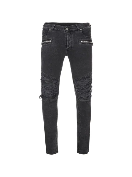 Skinny skinny farmernadrág Balmain szürke