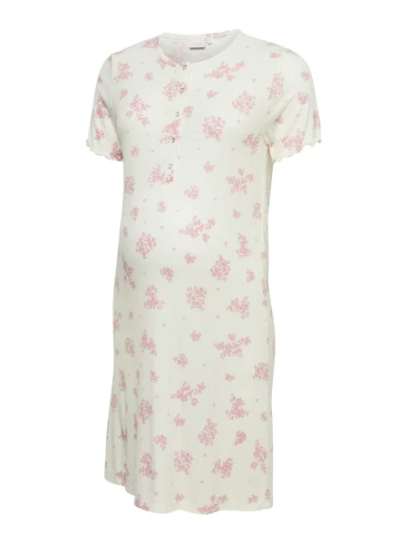 Palton Mamalicious alb