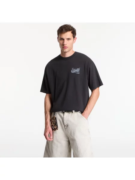 Tričko Vans Caballero SS Tee Black S černé