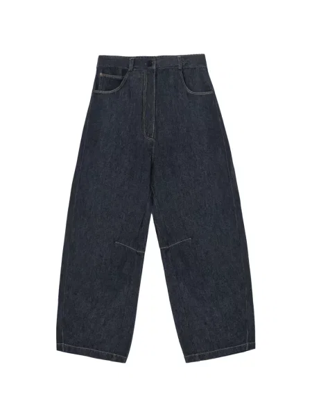 Širokih nogu traperice Cordera plava